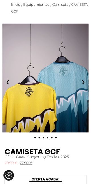 Camiseta GCF Newex M - Oficial