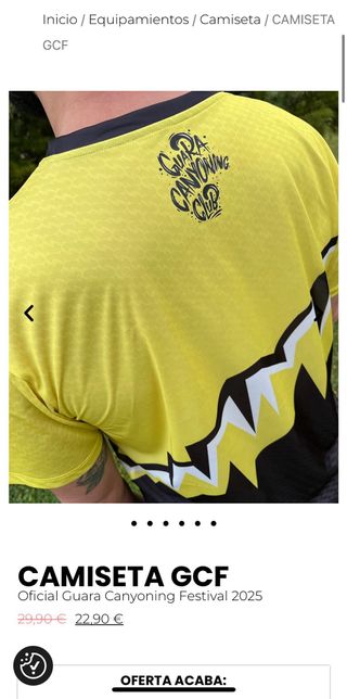 Camiseta GCF Newex M - Oficial