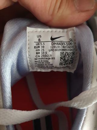 Nike Huarache blancas y rosas
