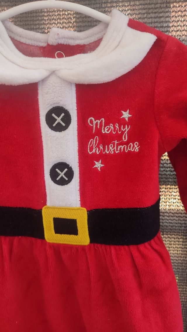 Vestido Navidad Bebé (3-6 meses)