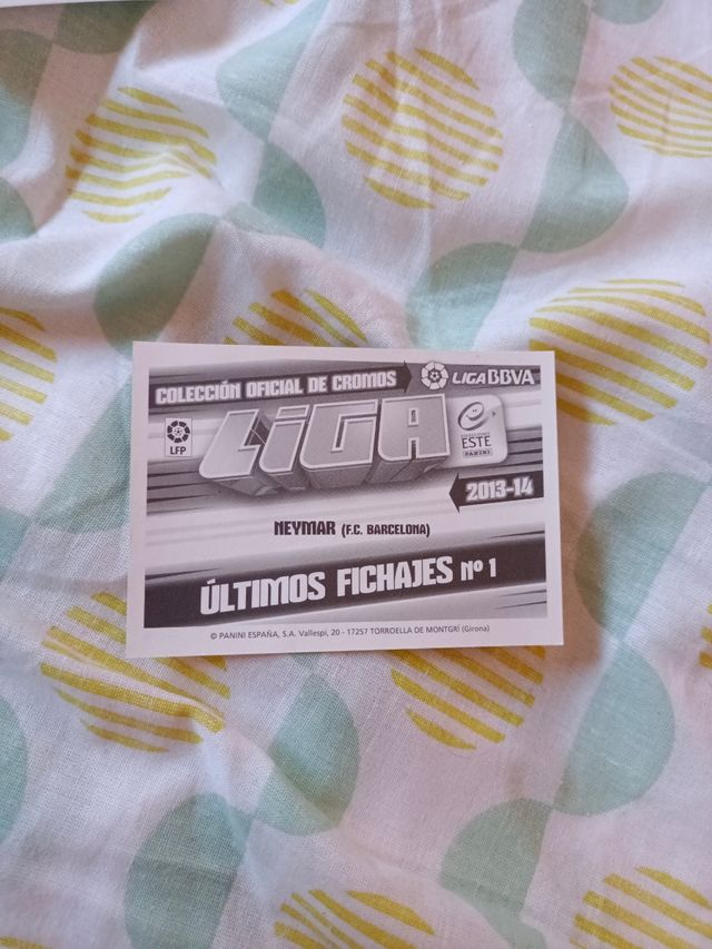 Cromo Neymar Barça 13-14