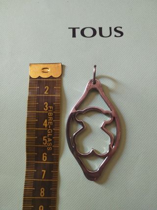 Medallón Tous plata oso XL