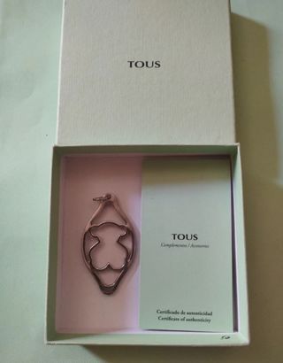 Medallón Tous plata oso XL