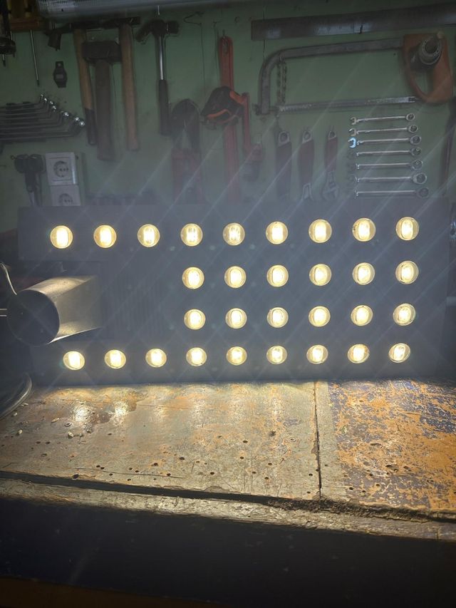 Farolas LED Gris - 24 luces