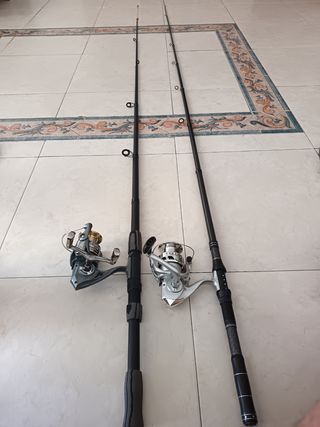2 Cañas de pescar