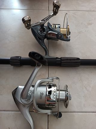 2 Cañas de pescar