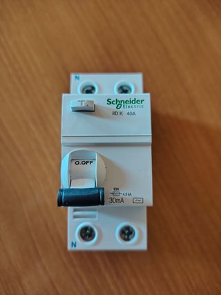 Interruptor Diferencial Schneider iID K 40A