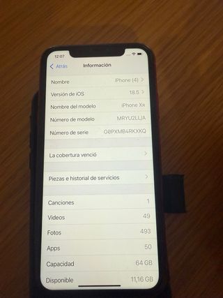 iPhone XR Negro - Perfecto estado