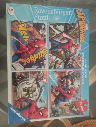 Puzzle Spiderman Ravensburger 4x100