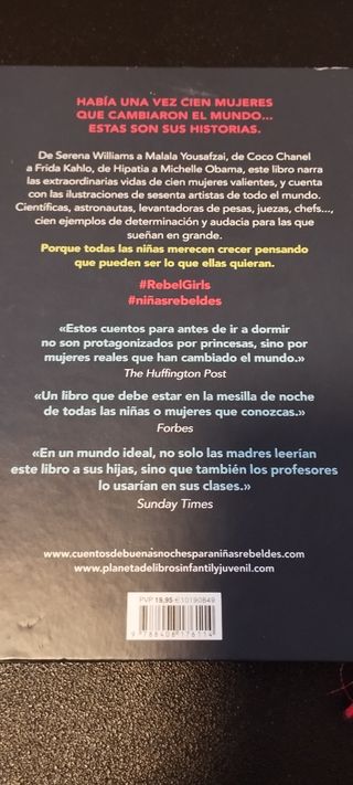 Cuentos de buenas noches para niñas rebeldes