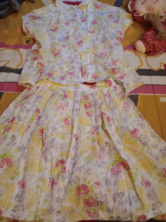 Conjunto floral XS-S