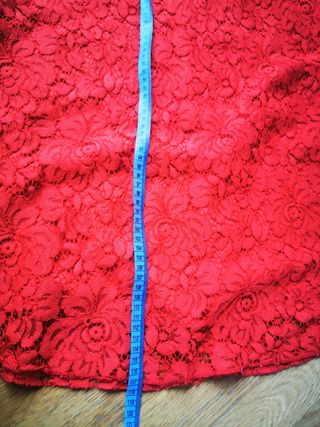 Vestido rojo Mango - Talla M