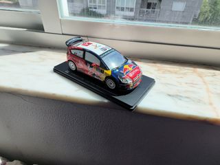 Miniatura Citroën C4 WRC Loeb 2008 1/24