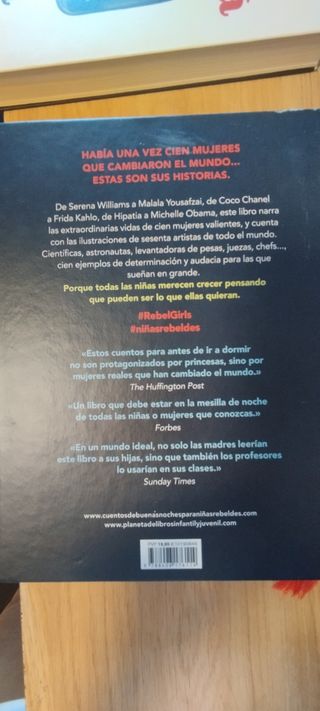 Cuentos de Buenas noches para niñas rebeldes 