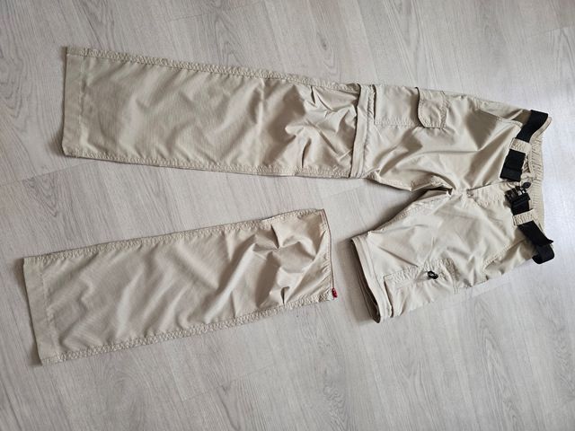 Pantalones COLUMBIA trekking beige - 14 años.