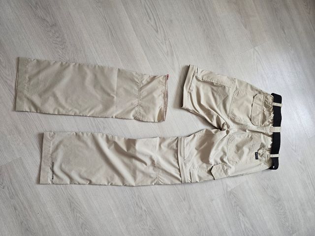 Pantalones COLUMBIA trekking beige - 14 años.