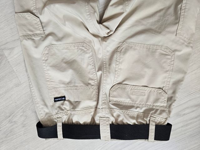 Pantalones COLUMBIA trekking beige - 14 años.