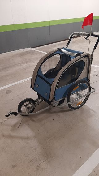 Remolque bici 1-2 niños
