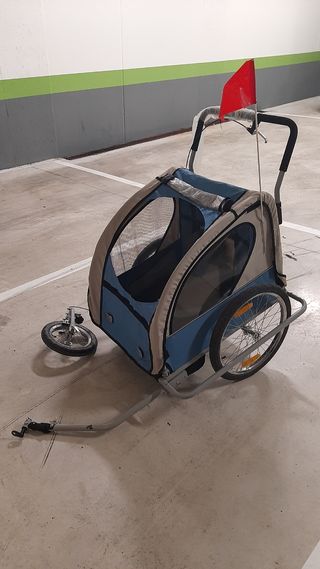 Remolque bici 1-2 niños