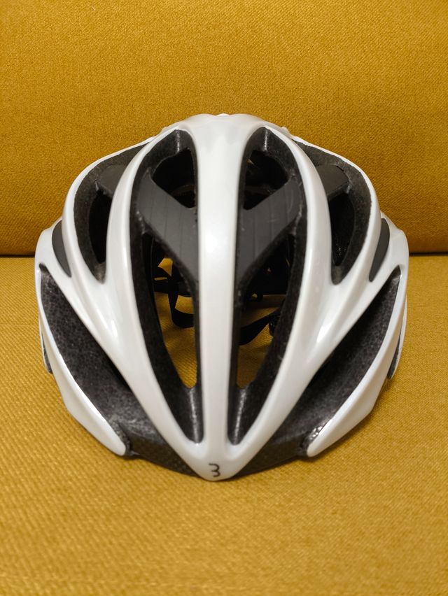 Casco bici BBB Falcon blanco 55-58cm