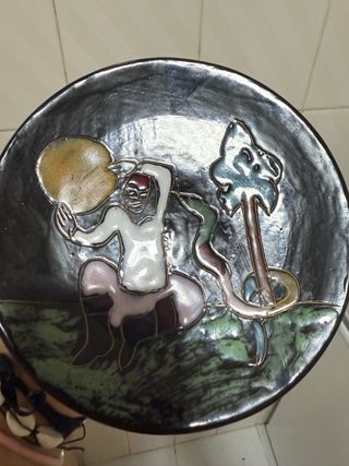 Plato Cerámica Decorativo