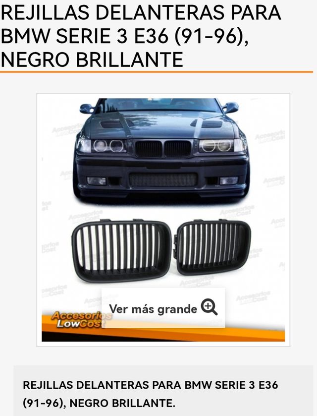 Rejillas BMW E36