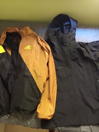 Chaquetas Adidas - Negro y marrón