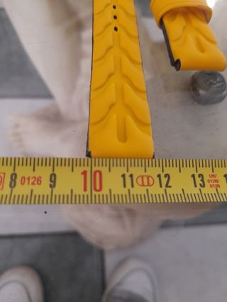 Cinturino orologio giallo | nuovo