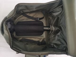 Mochila Ecoalf gris - viaje
