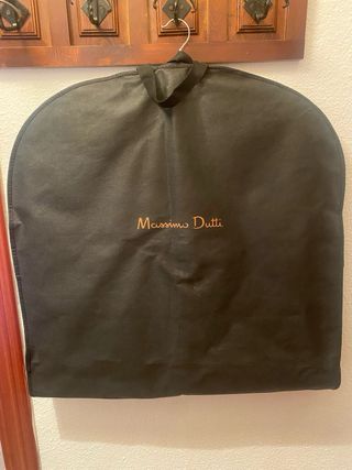 Traje Massimo Dutti azul marino S