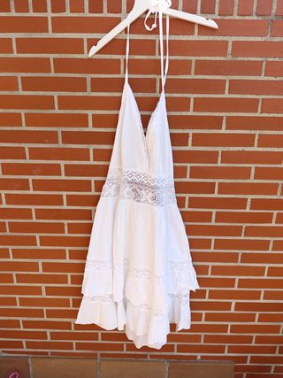 Vestido blanco ibicenco