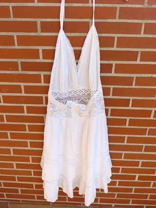 Vestido blanco ibicenco