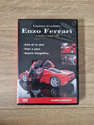 DVD Ferrari enzo 1/10 planeta de agostini altaya