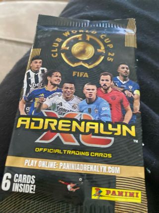 Sobres Adrenalyn XL - Club Mundial FIFA