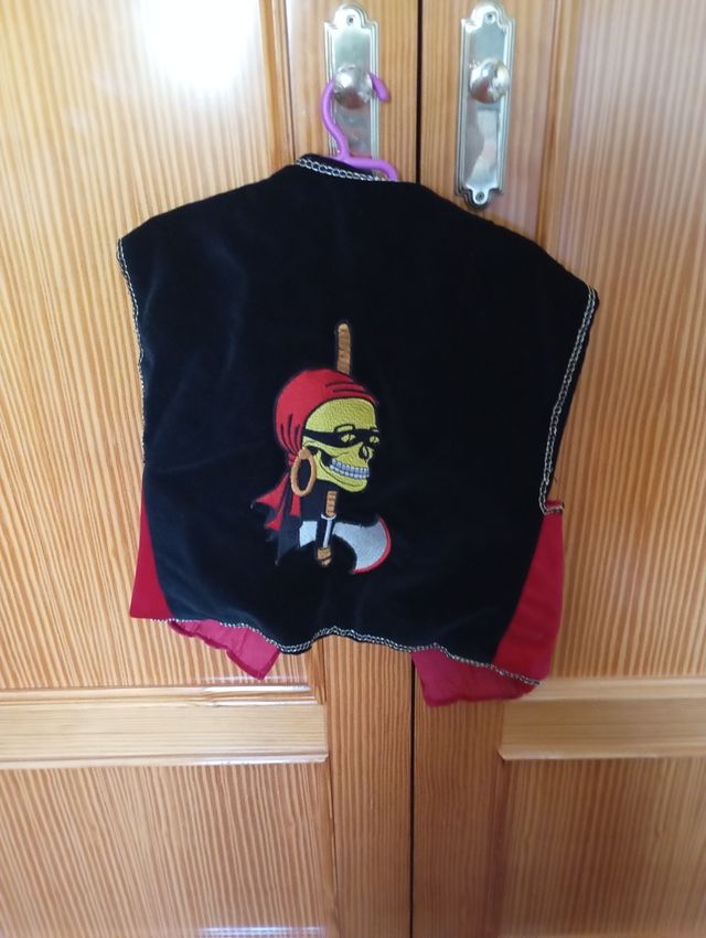 Chaleco comparsa pirata niña de unos 10 -12 años