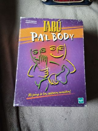 Tabú Pa'l Body - Juego de Mesa