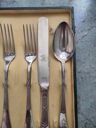 Cubiertos Meneses Plata - Juego 2 servicios