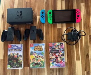 Nintendo Switch + juegos
