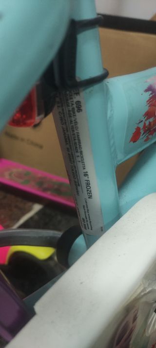 Bicicleta Frozen 16" Niñas