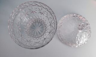 Bombonera cristal vintage