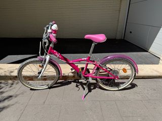 Bicicleta niña 20" rosa