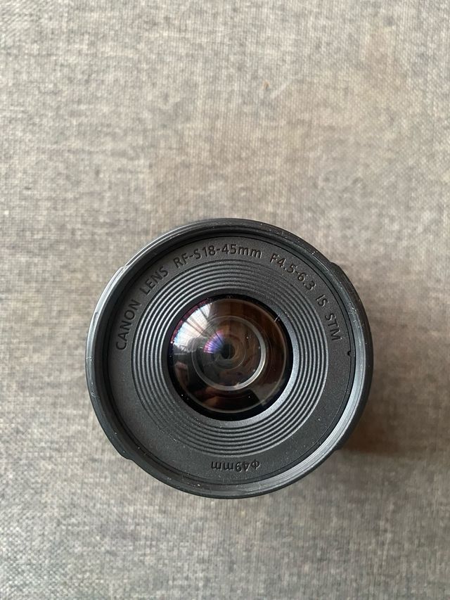 Obbiettivo Canon RF-S 18-45mm F4.5-6.3 IS STM