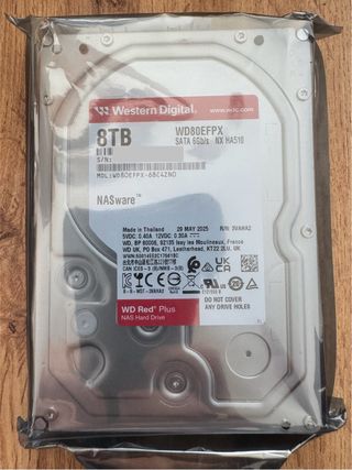 Disco Duro WD Red Plus 8TB