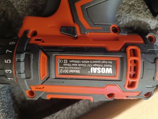 Taladro atornillador WOSAI 12V