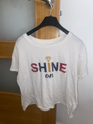 Camiseta Shine On multicolor