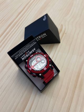 Armitron Sport Reloj Deportivo Rojo