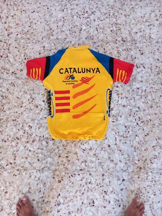 Maillot Ciclismo Catalunya talla L. Nuevo.