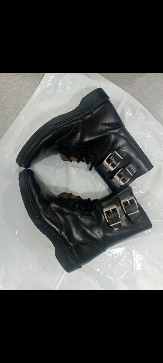 Botas Militares Piel Niño/Niña número 35