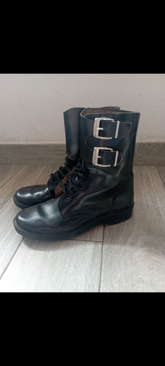 Botas Militares Piel Niño/Niña número 35