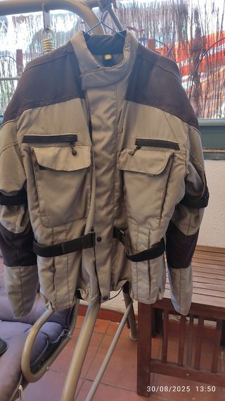 Chaqueta moto hombre L